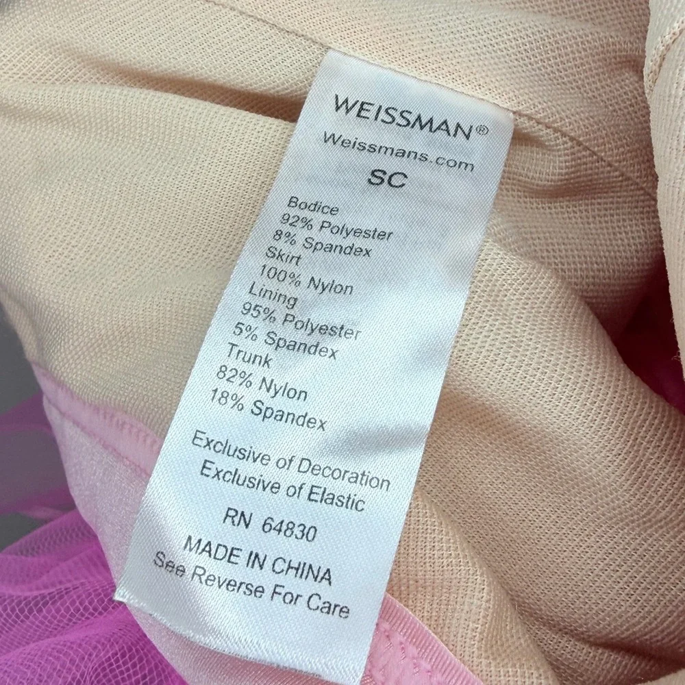 Weissman dance leotard